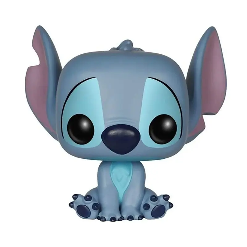 Funko POP! Sitzender Stitch | Lilo & Stitch Sammelfigur | 159 | 9,5 cm