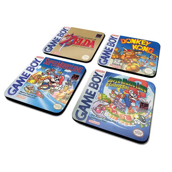 Gameboy Untersetzer Classic Collection *4er-Pack*