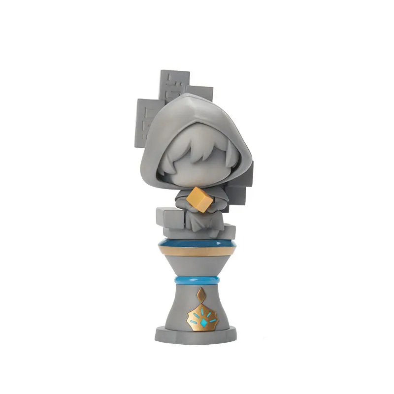 Genshin Impact Battle Scene Series Sammelfigur Liyue Edition Statue of the Seven - Geo *Secret Rare*