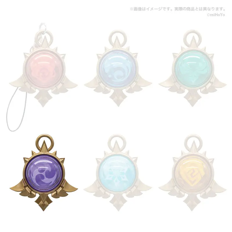 Genshin Impact God's Eye Mondstadt Vision Gashapon Anhänger Electro