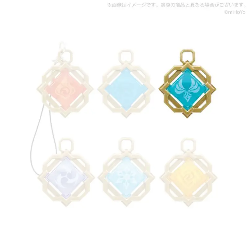 Genshin Impact God's Eye Vol. 2 Liyue Vision Gashapon Anhänger Anemo