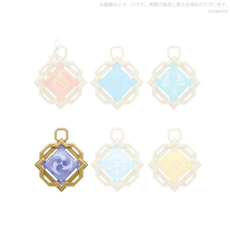 Genshin Impact God's Eye Vol. 2 Liyue Vision Gashapon Anhänger Electro