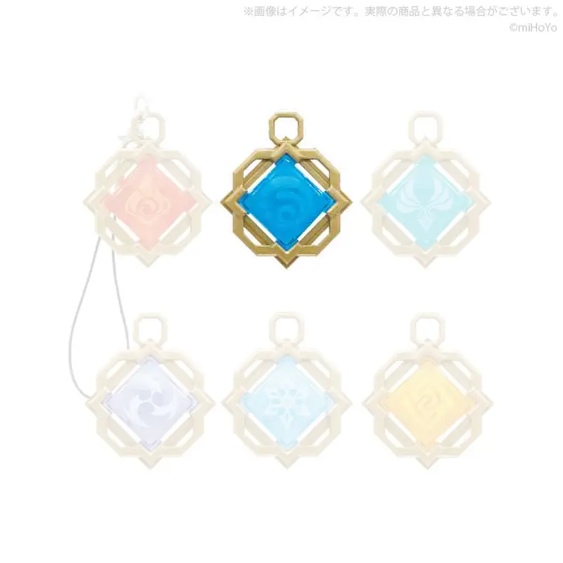 Genshin Impact God's Eye Vol. 2 Liyue Vision Gashapon Anhänger Hydro