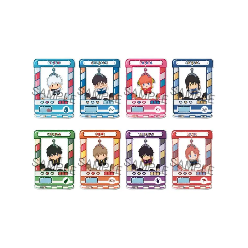 Gintama 8 Acryl Figuren Chara Catcher 9 cm