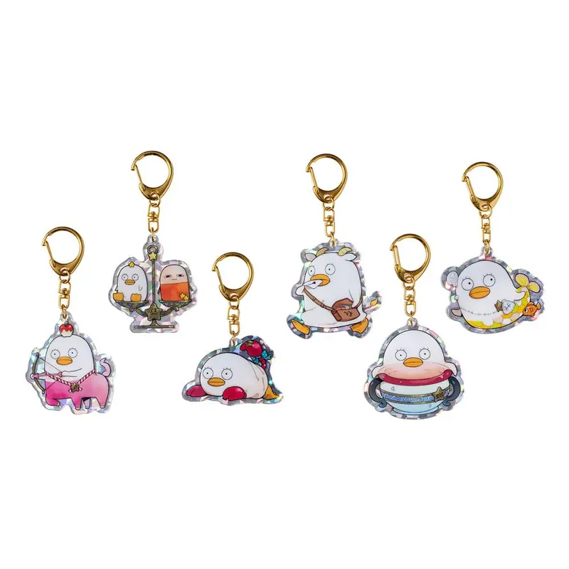 Gintama Acryl Mascot 6 Schlüsselanhänger Elizabeth 12 zodiac signs spring & summer Vol. 2