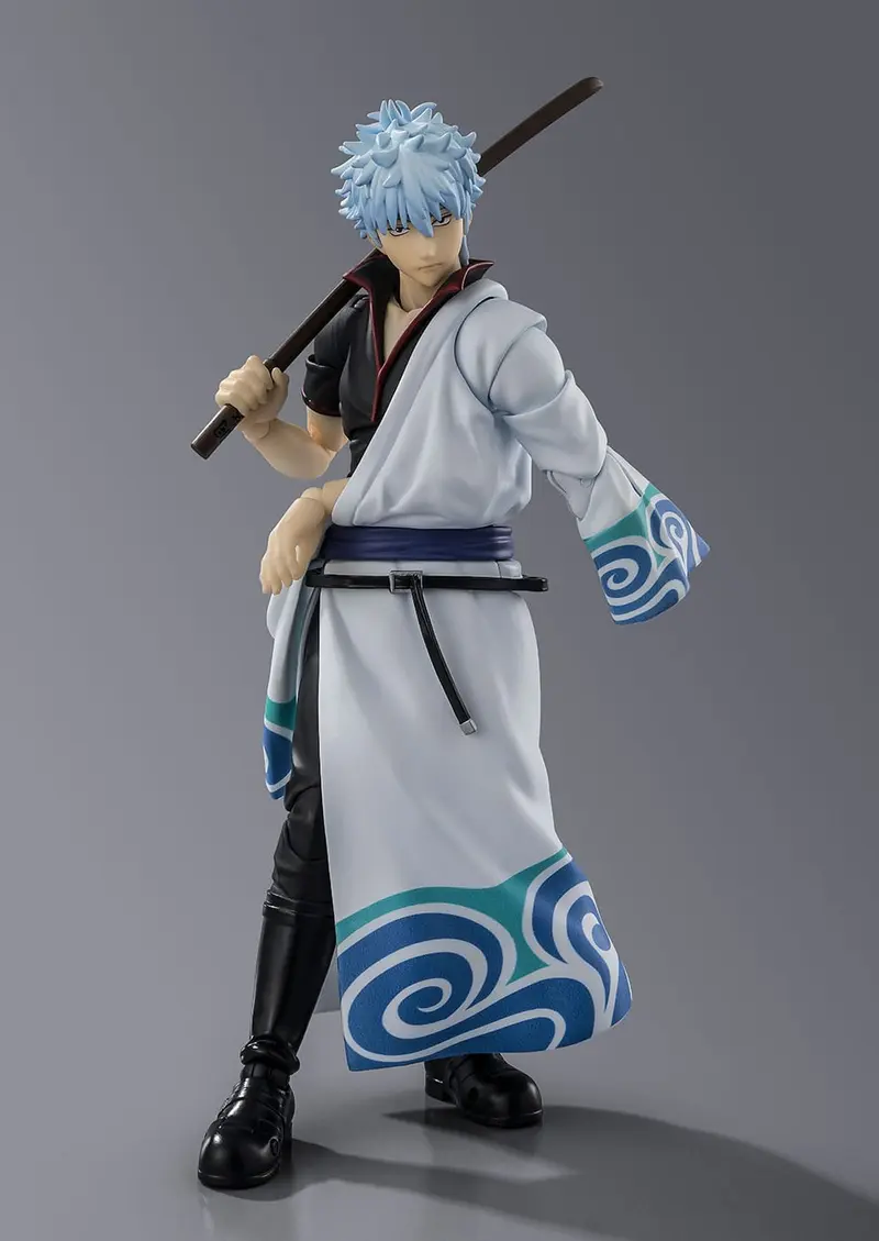 Gintama - Sakata Gintoki - S.H.Figuarts Figur (Bandai)