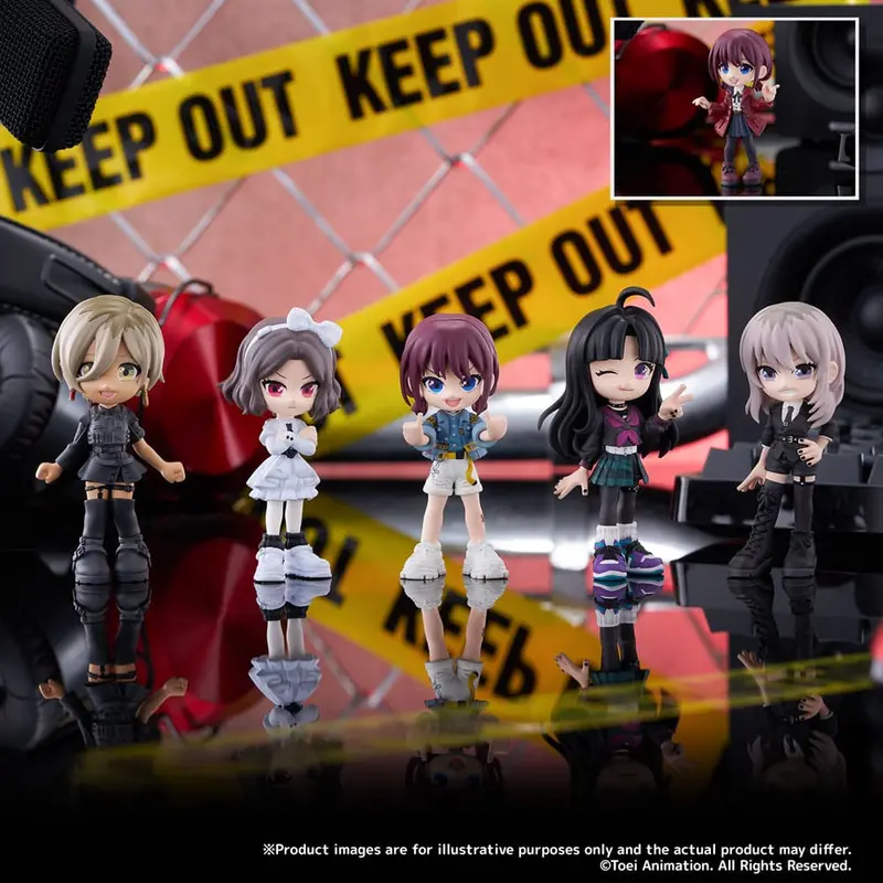Girls Band Cry PalVerse PVC 6 Figuren 9 cm