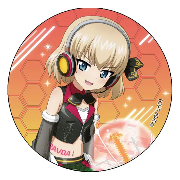 Girls Und Panzer Senshado Daisakusen Button Katyusha