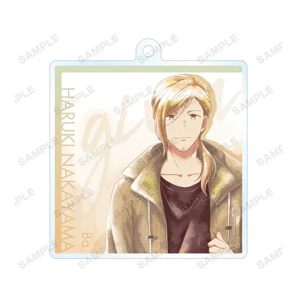Given The Movie Ani-Art Aqua Label Anhänger Haruki Nakayama (A)