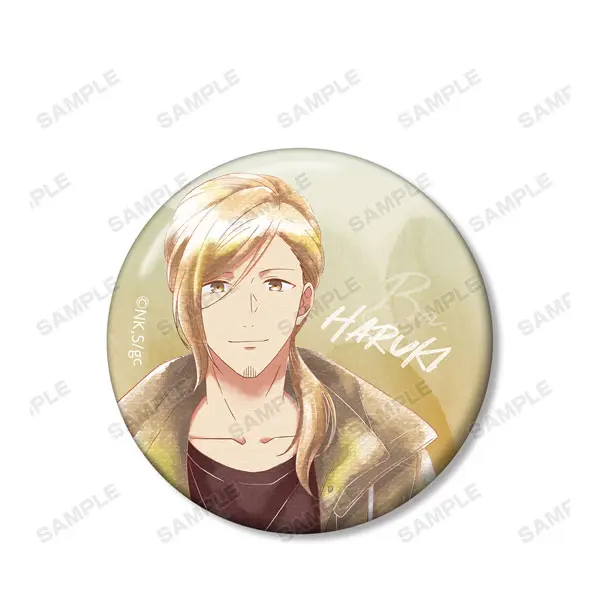 Given The Movie Ani-Art Aqua Label Button Haruki Nakayama (B)