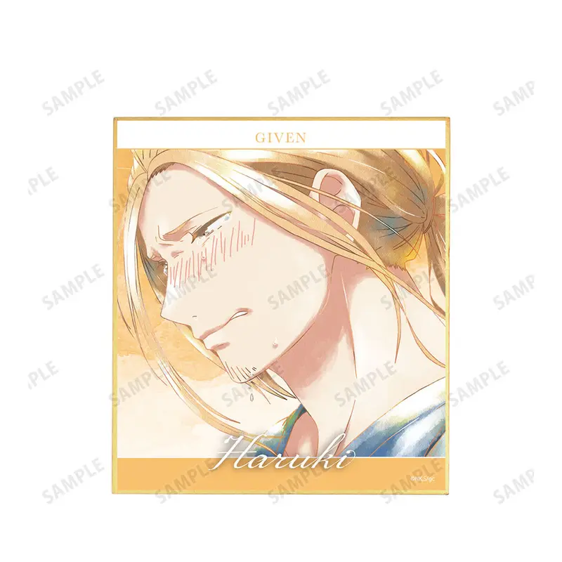 Given The Movie Ani-Art Aqua Label Vol. 2 Shikishi Haruki Nakayama (B)