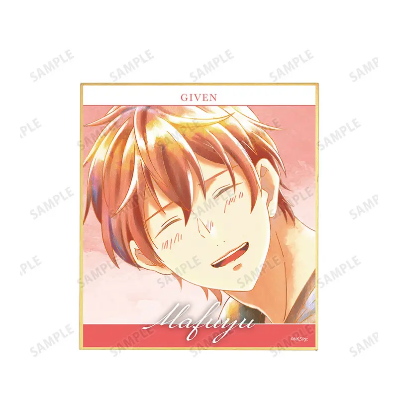 Given The Movie Ani-Art Aqua Label Vol. 2 Shikishi Mafuyu Sato (A)