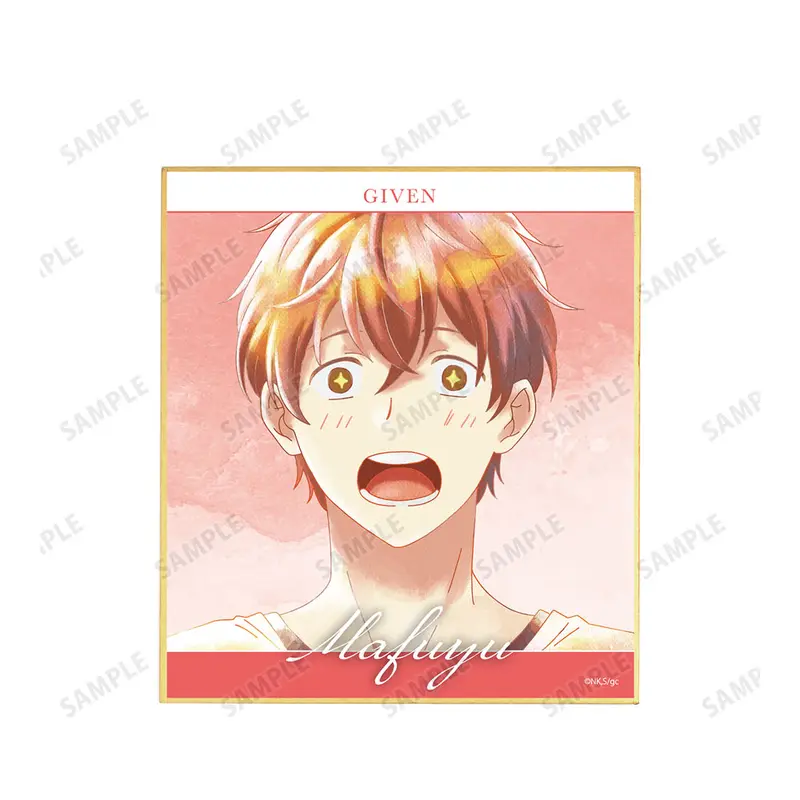 Given The Movie Ani-Art Aqua Label Vol. 2 Shikishi Mafuyu Sato (B)