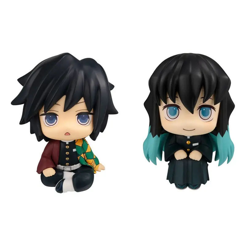 Giyu Tomioka Stupefied face Ver. & Muichiro Tokito Smile face Ver. Look Up 11 cm Demon Slayer