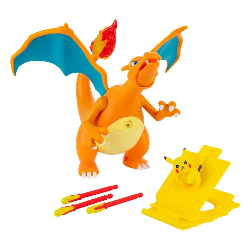 Glurak Interaktive Deluxe Actionfigur 15 cm Pokémon