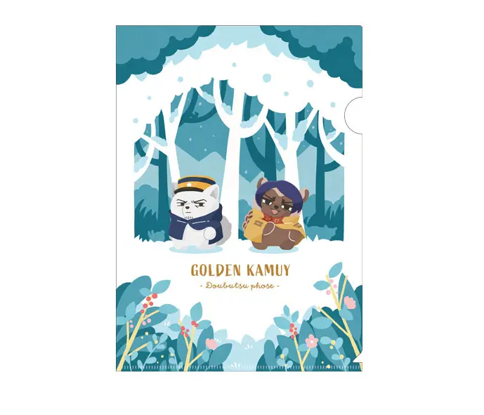 Golden Kamuy Animalphose Clearfile Tsukishima & Second Lieutenant Koito