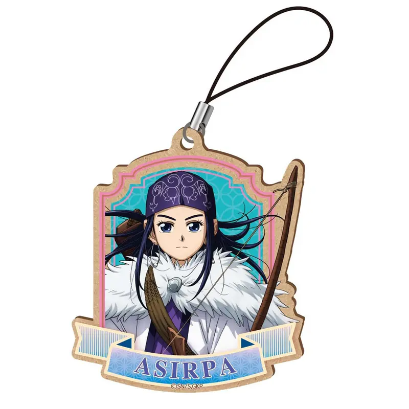 Golden Kamuy Holzanhänger Asirpa