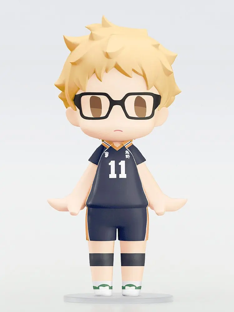 Haikyu!! HELLO! GOOD SMILE Actionfigur Kei Tsukishima 10 cm