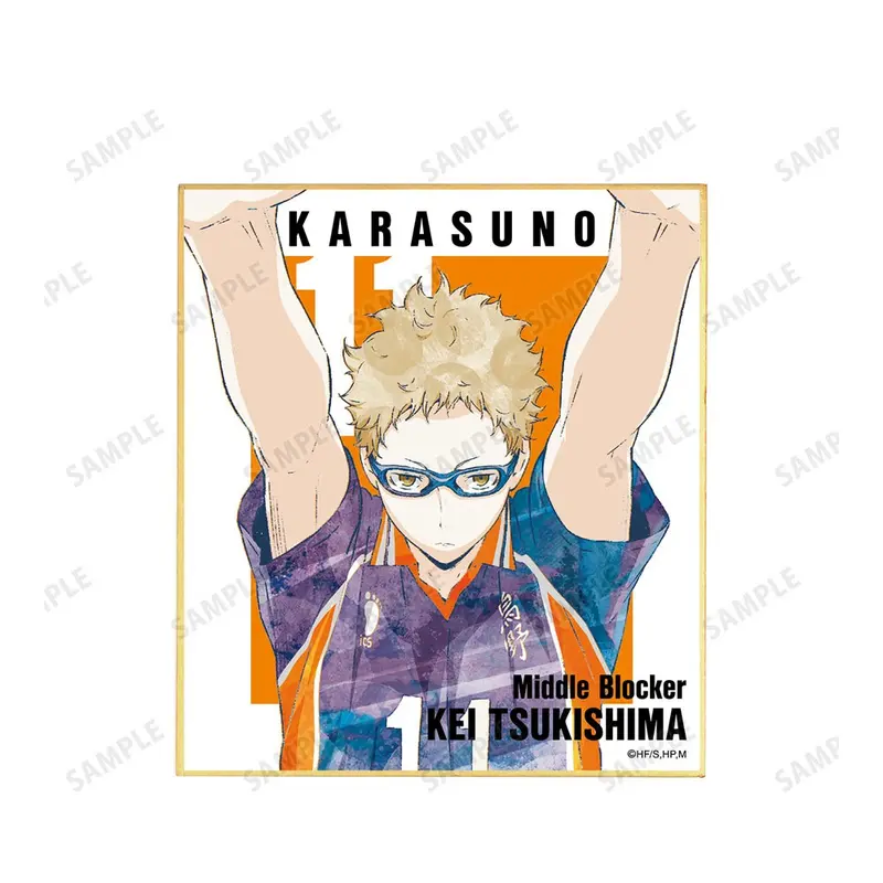 Haikyuu!! Ani-Art Vol. 3 Shikishi Kei Tsukishima