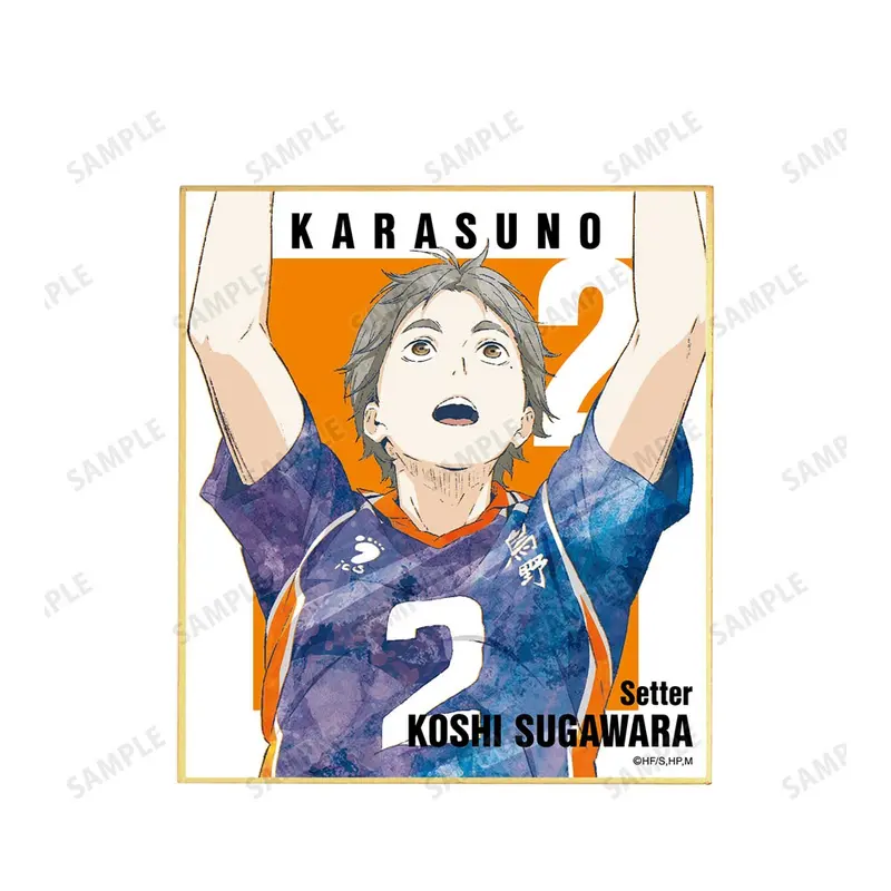 Haikyuu!! Ani-Art Vol. 3 Shikishi Koshi Sugawara