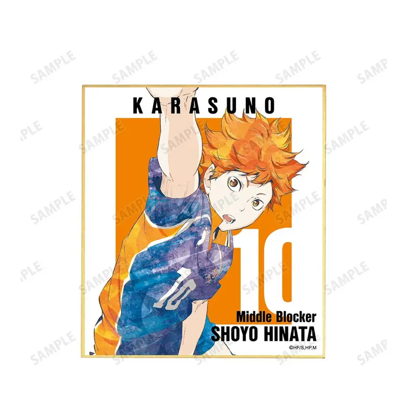 Haikyuu!! Ani-Art Vol. 3 Shikishi Shoyo Hinata