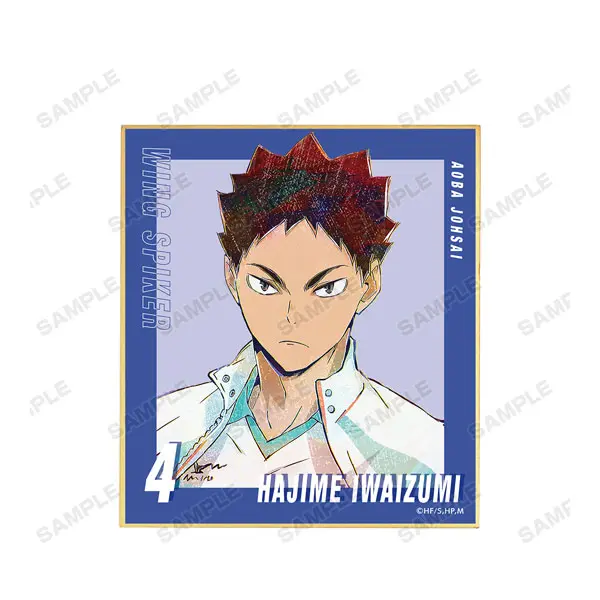 Haikyuu!! Ani-Art Vol. 5 Shikishi Hajime Iwaizumi