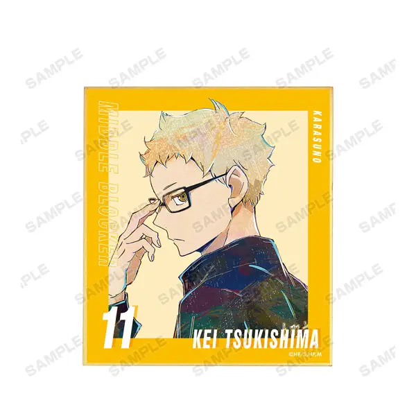 Haikyuu!! Ani-Art Vol. 5 Shikishi Kei Tsukishima