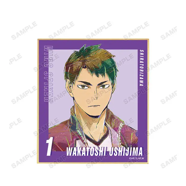 Haikyuu!! Ani-Art Vol. 5 Shikishi Wakatoshi Ushijima