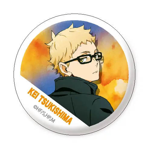 Haikyuu!! Button Collection Vol. A Kei Tsukishima