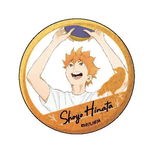 Haikyuu!! Button Shoyo Hinata U91 Ver. *Boxen Glitzer Special*
