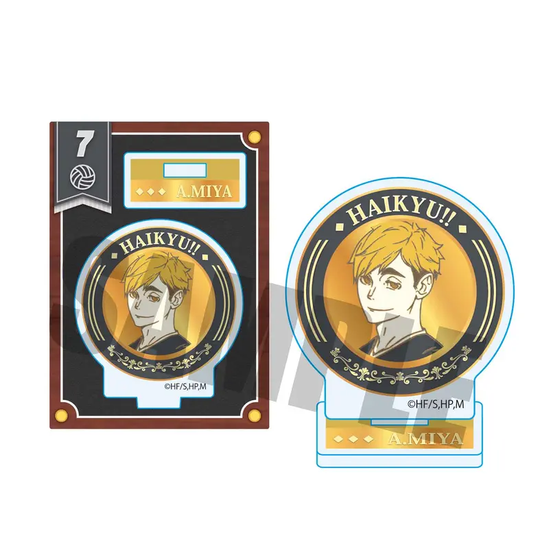 Haikyuu!! Chara Medal Mini Aufsteller Atsumu Miya