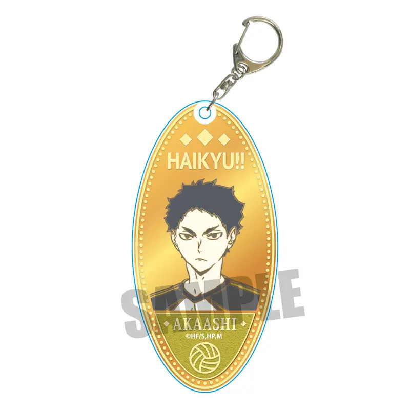 Haikyuu!! Chara Medal Motel Key Anhänger Keiji Akaashi