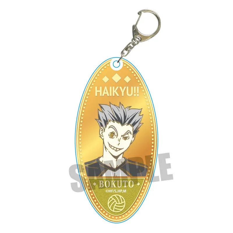Haikyuu!! Chara Medal Motel Key Anhänger Kotaro Bokuto