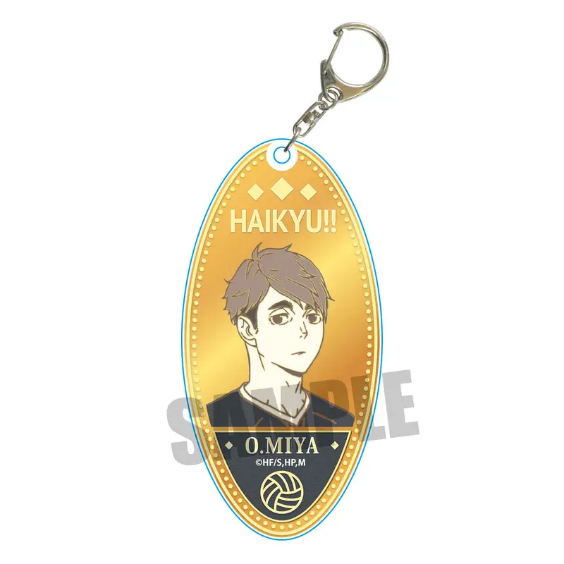 Haikyuu!! Chara Medal Motel Key Anhänger Osamu Miya