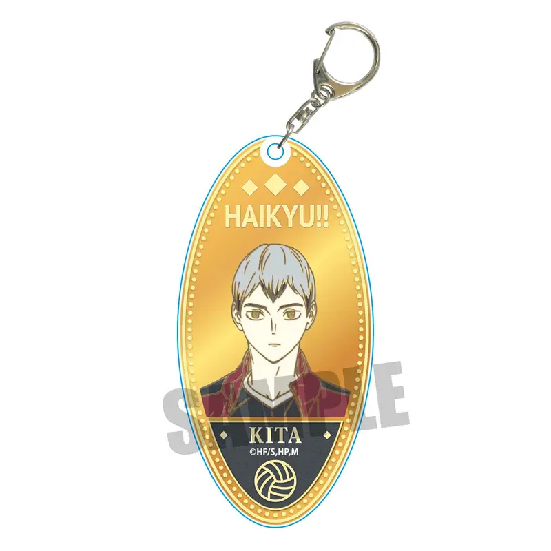 Haikyuu!! Chara Medal Motel Key Anhänger Shinsuke Kita