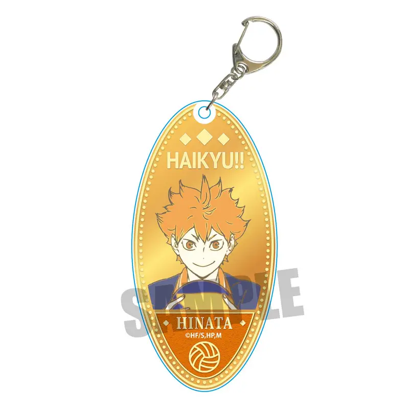 Haikyuu!! Chara Medal Motel Key Anhänger Shoyo Hinata