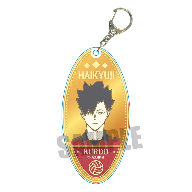 Haikyuu!! Chara Medal Motel Key Anhänger Tetsuro Kuroo