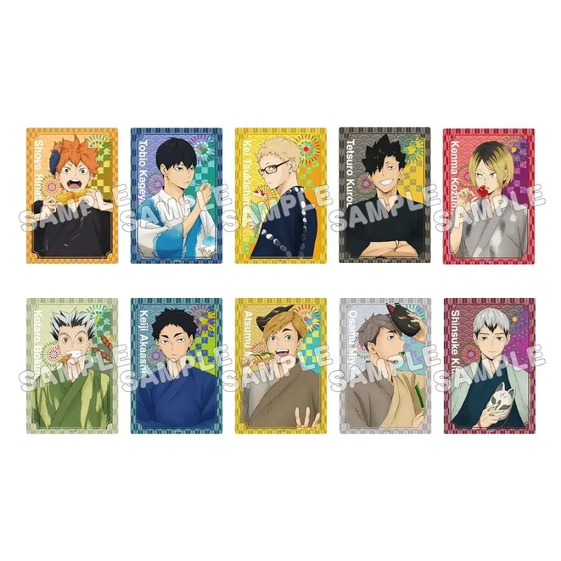 Haikyuu!! Fair KiraKira Glitter Clear Card Sammelkarte *Blindbag*