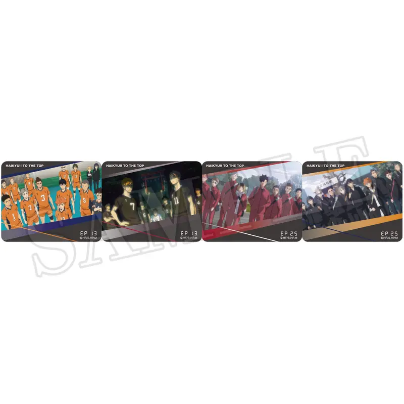 Haikyuu!! High School Teams Sticker-Rolle