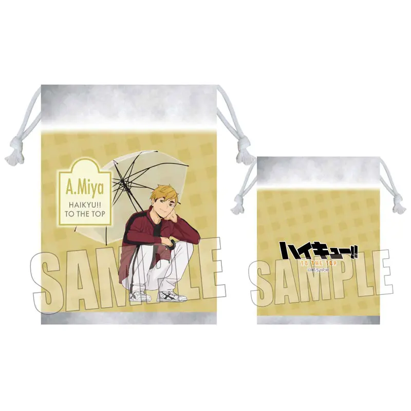 Haikyuu!! Kinchaku Beutel Atsumu Miya Rain Ver.