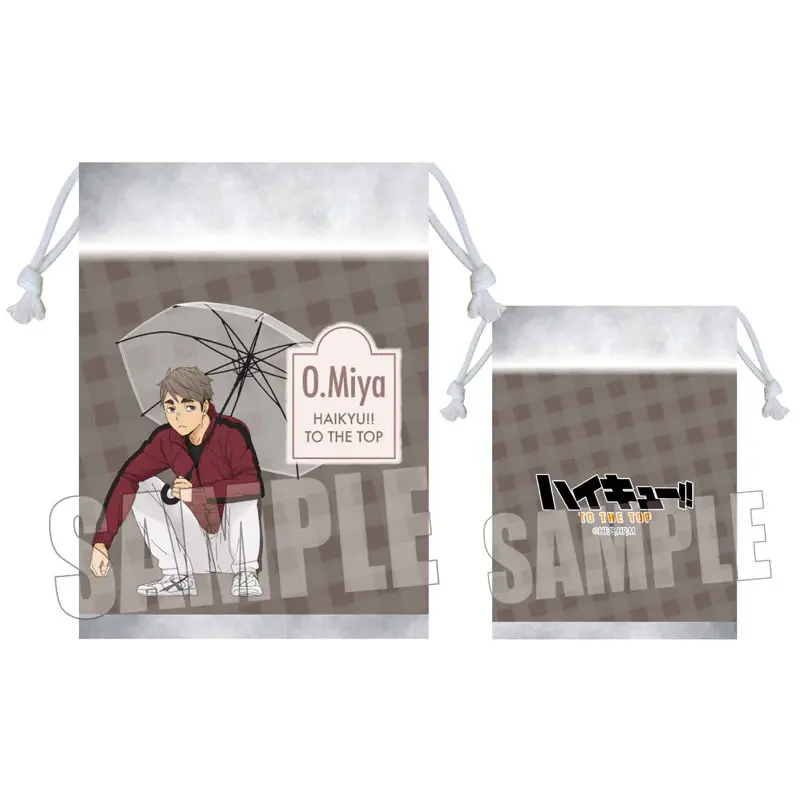 Haikyuu!! Kinchaku Beutel Osamu Miya Rain Ver.