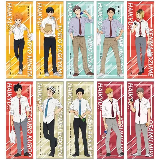 Haikyuu!! Lunch Break Slim Poster Collection *Blindbox*
