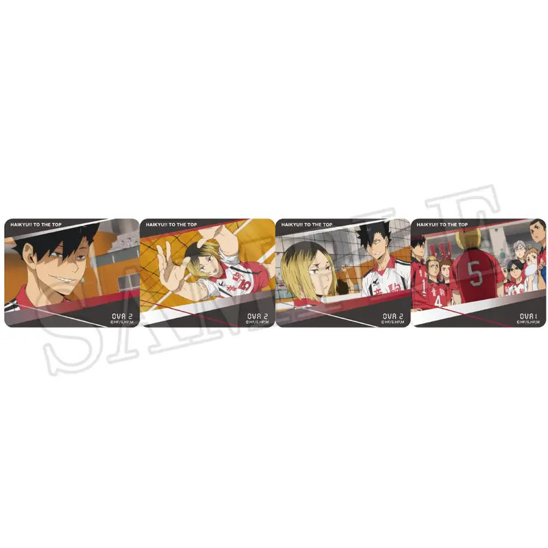 Haikyuu!! Nekoma High School Sticker-Rolle
