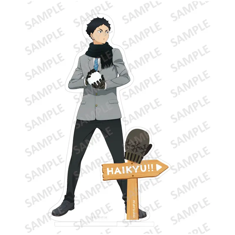 Haikyuu!! Playing In The Snow Aufsteller Keiji Akaashi