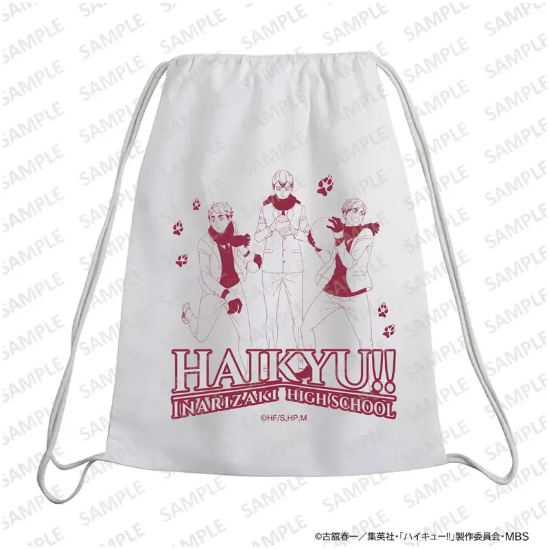 Haikyuu!! Playing In The Snow Version Knapsack Inarizaki High School