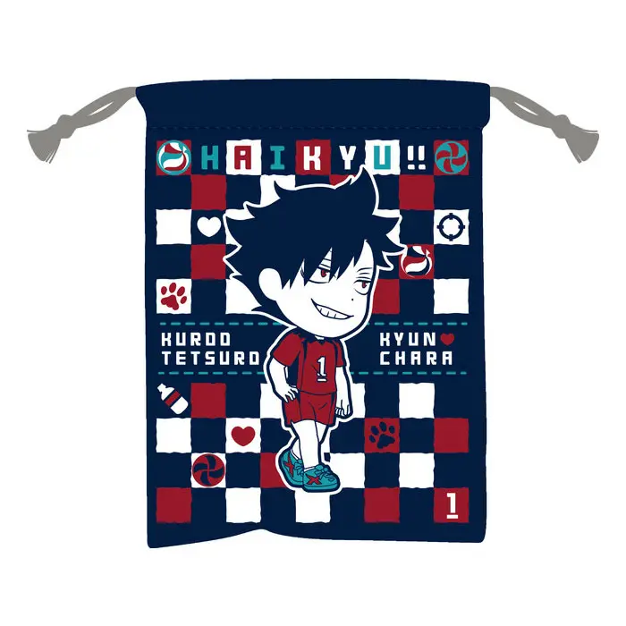Haikyuu!! Season 2 Kinchaku Beutel mit Kordelzug Tetsuro Kuroo