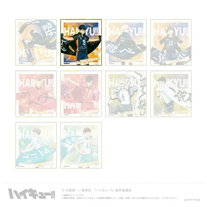 Haikyuu!! Shikishi Collection "Banner Ver." Tobio Kageyama
