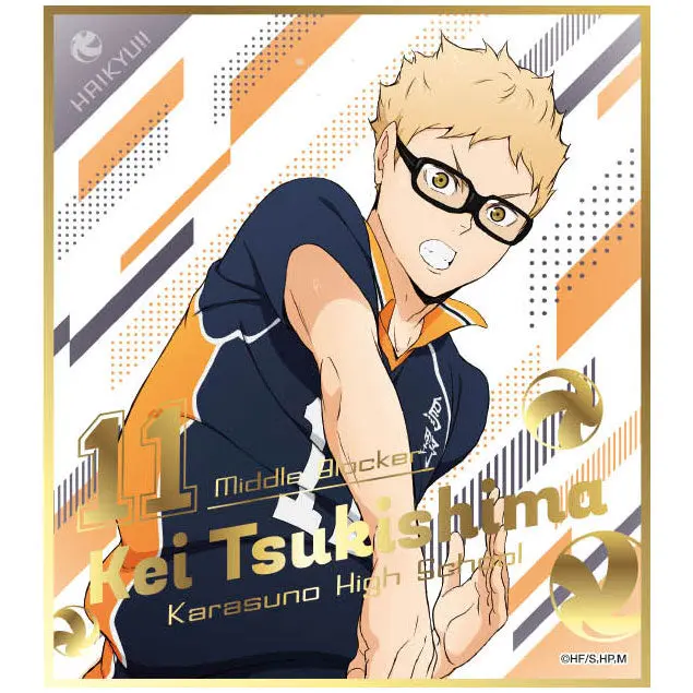 Haikyuu!! Shikishi Vol. 5 Kei Tsukishima