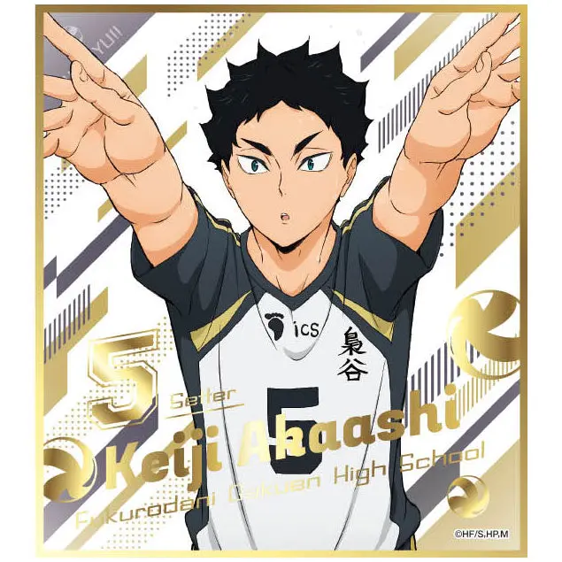 Haikyuu!! Shikishi Vol. 5 Keiji Akaashi