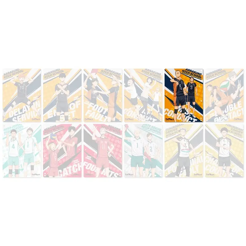 Haikyuu!! Tanaka & Azumane Clear Art Board - 25 x 18 cm
